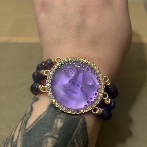 Kirks Folly Purple moon bracelet